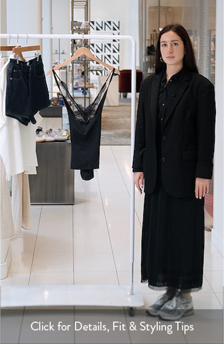 Looking Good Open Back Lace Trim Camisole, sales video thumbnail