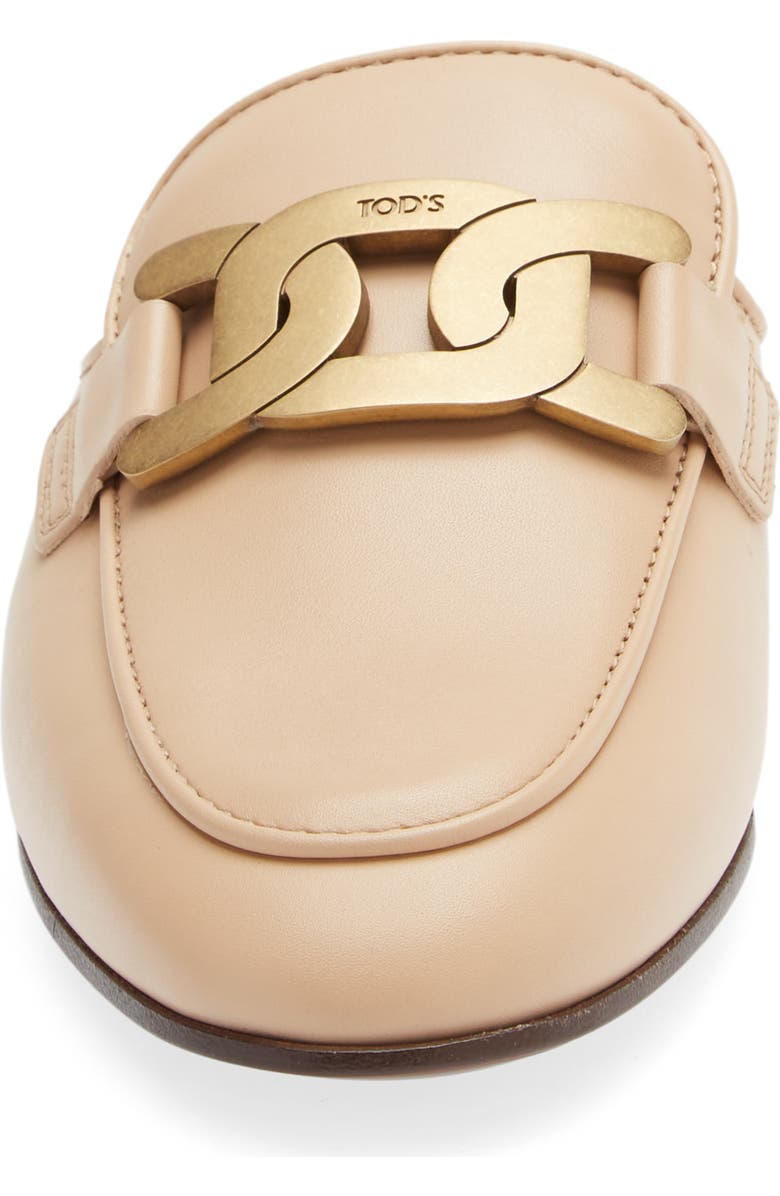 Tod's Kate Chain Loafer Mule, Alternate, color,