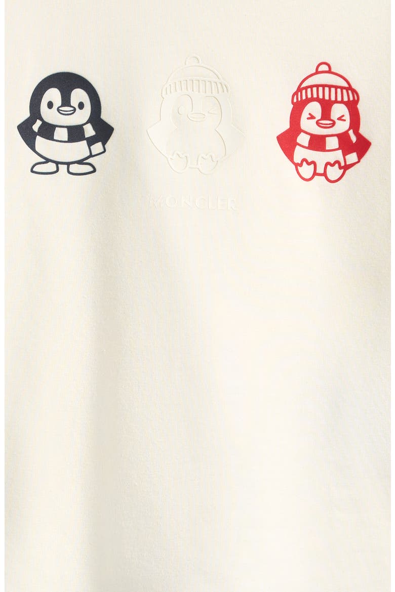 Kids' Logo Stretch Cotton Graphic T-Shirt, Alternate, color, WHITE
