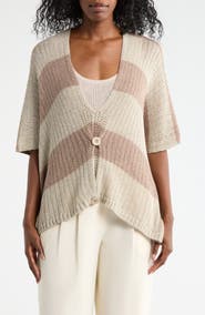 Forgotten Grace Buttoned V-Neck Tunic Top