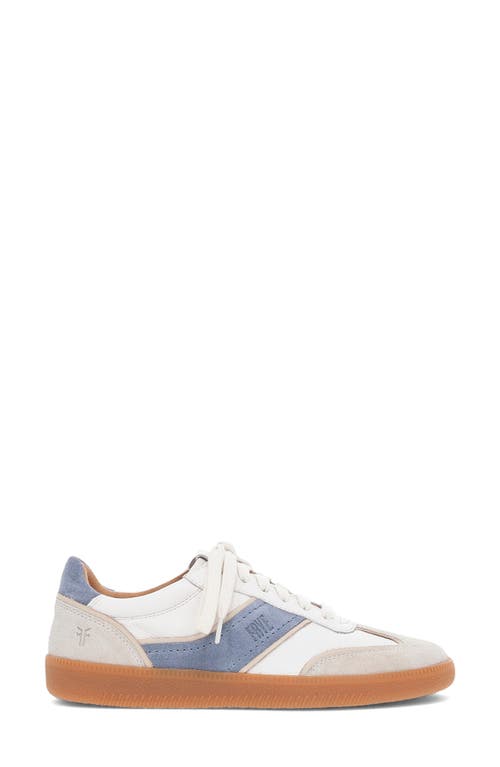 Frye Milly Low Top Sneaker In Ivory Azul