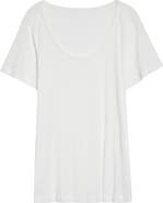 GIA STUDIOS Dion Cotton Scoop Neck T-Shirt