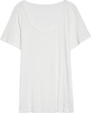 GIA STUDIOS Dion Cotton Scoop Neck T-Shirt