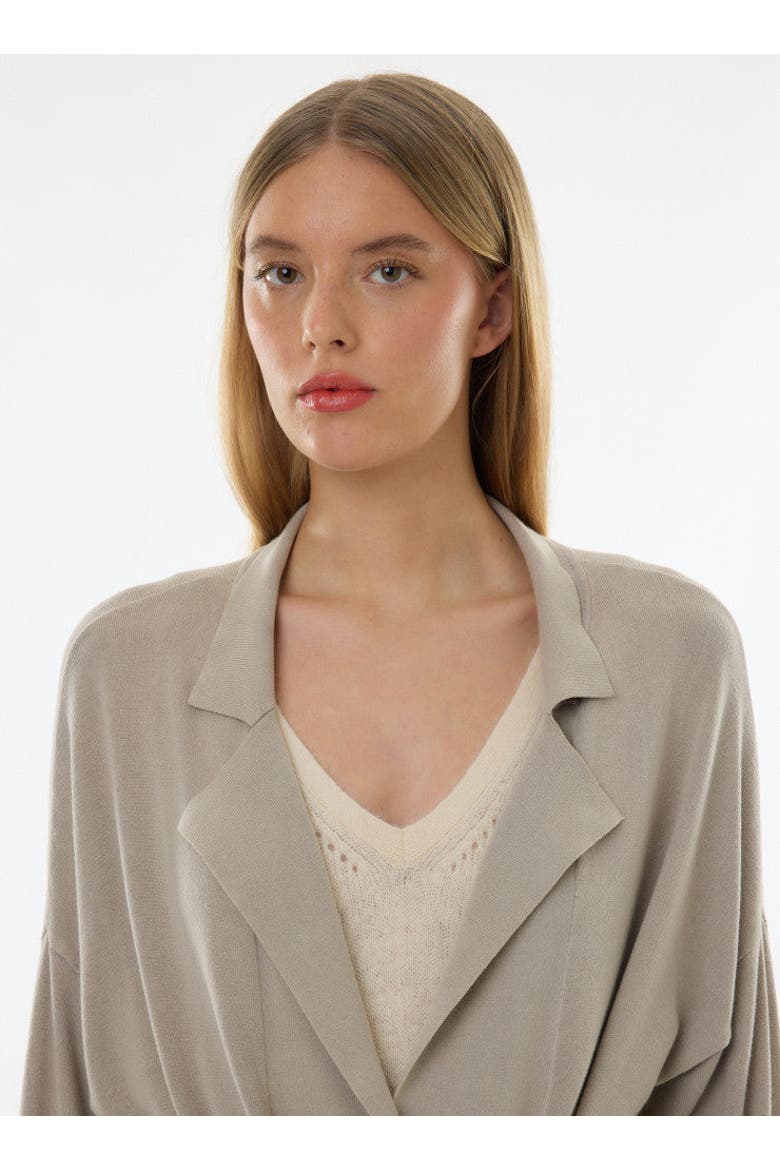 Organic Cotton Knit Stonewashed Jacket, Alternate, color, DESERT