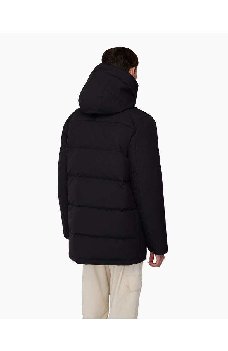 Quartz Co. GRANT | Hooded Down Winter Jacket, Alternate, color, Black