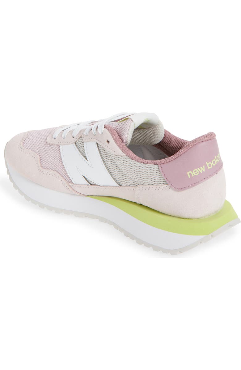 New Balance 237 Sneaker, Alternate, color, Stone Pink/ New Balance White