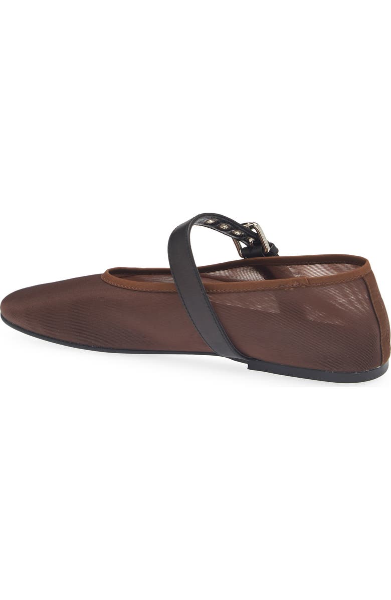 Tony Bianco Mimzy Mary Jane Flat, Alternate, color, Chocolate Netta
