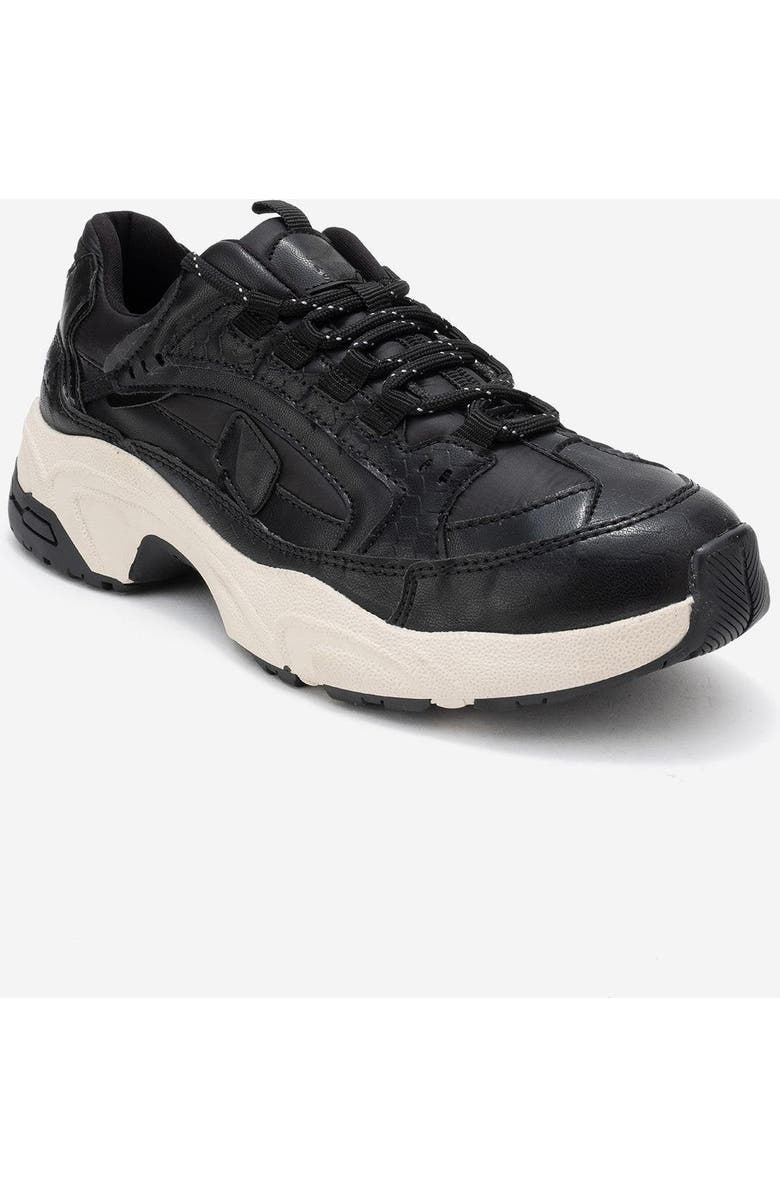 Prologue Shoes Bambi Printed Mesh Sneakers, Alternate, color, Oxford Faux Leather