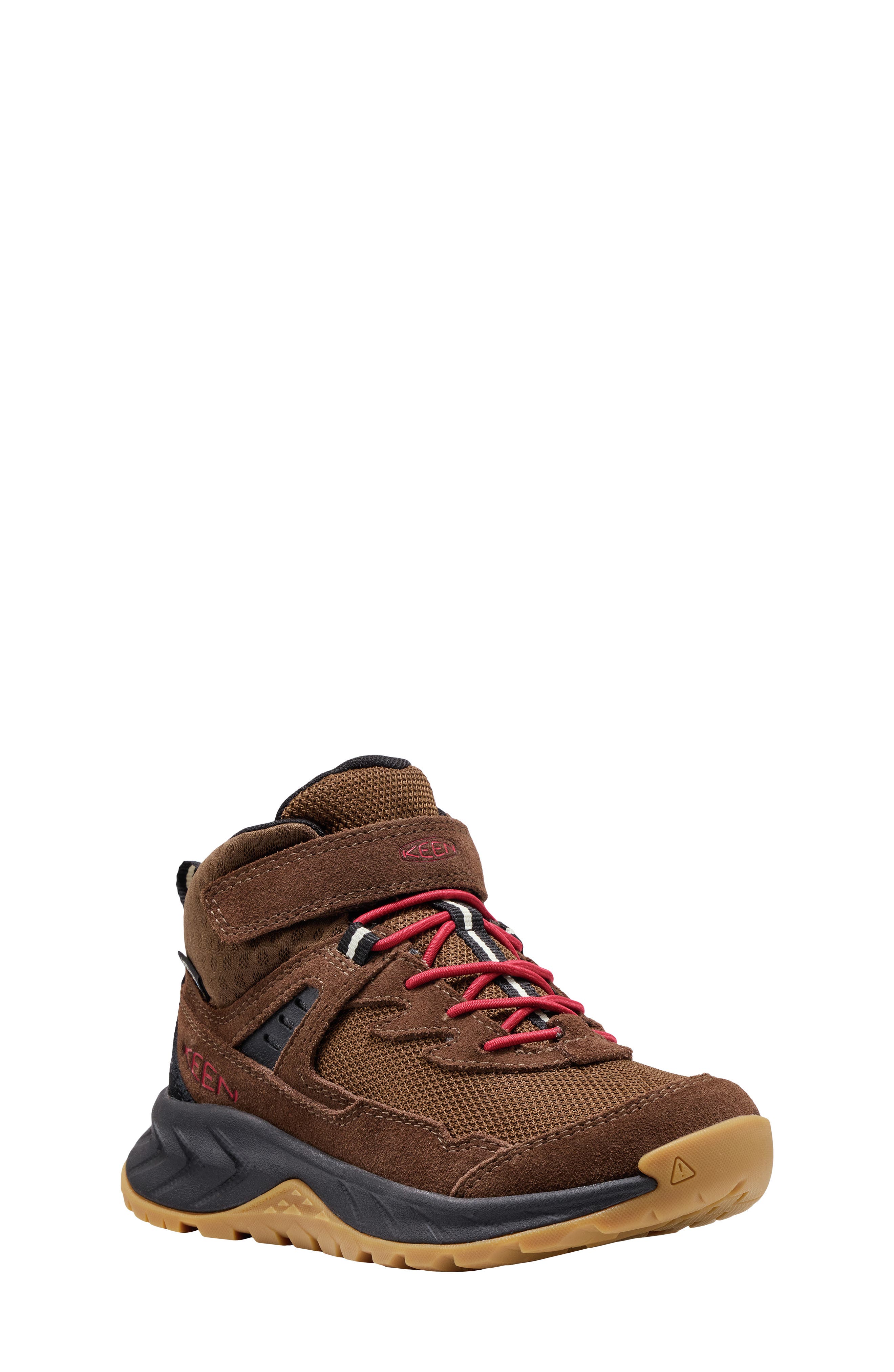 Kids' Hightrail Waterproof Hiking Sneaker, Alternate, color, DARK EARTH/ GARNET