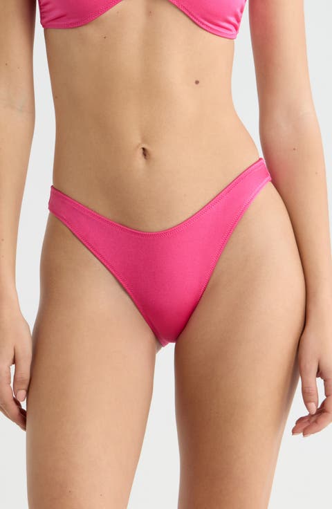 Brea Shine V-Cut Bikini Bottoms