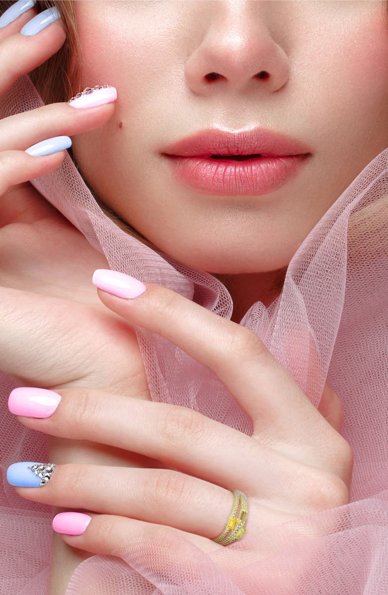 DELMAR Amethyst Citrine Peridot & White Topaz Ring, Alternate, color, Gold Multi