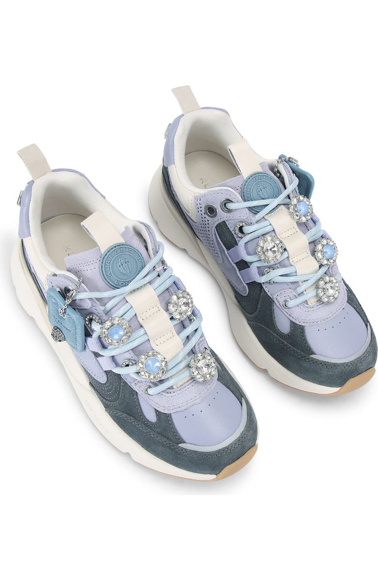 Kurt Geiger London Kurt Chunky Sole Sneaker, Alternate, color, Light/ Pastel Purple