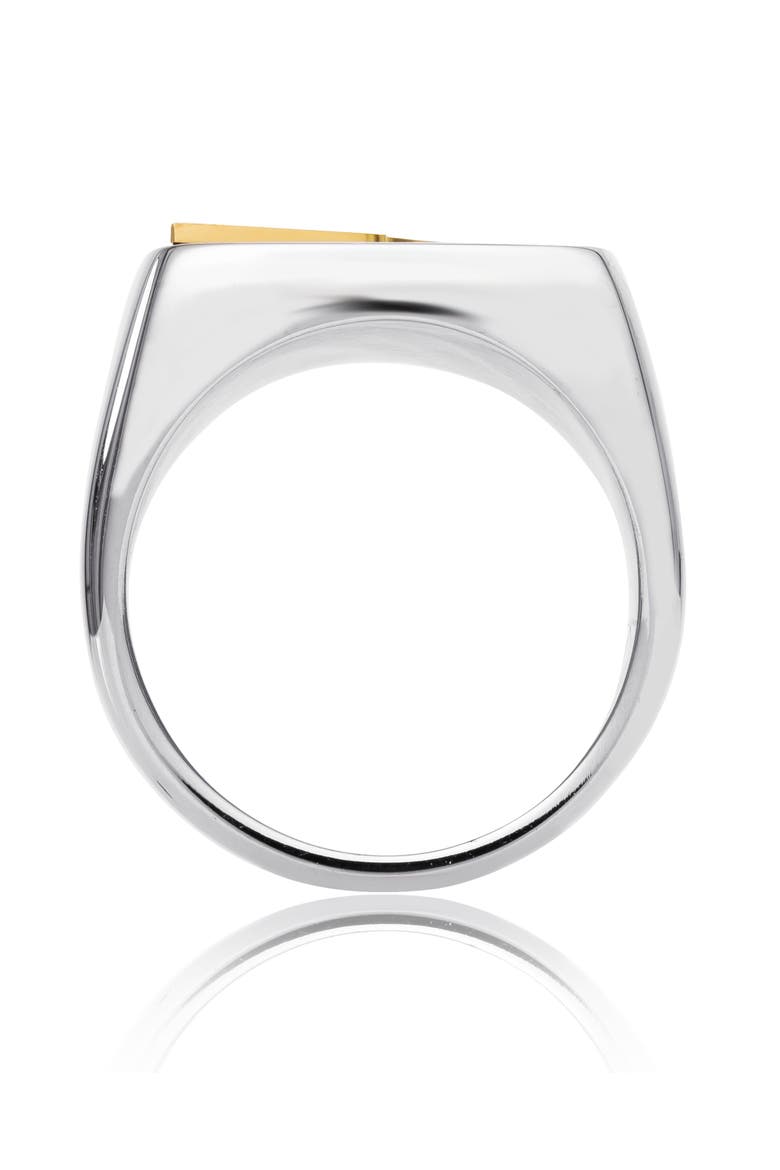 Stainless Steel Justice League Superhero Logo Ring Jewelry, The Flash, Size 10, Alternate, color, Silver, Red