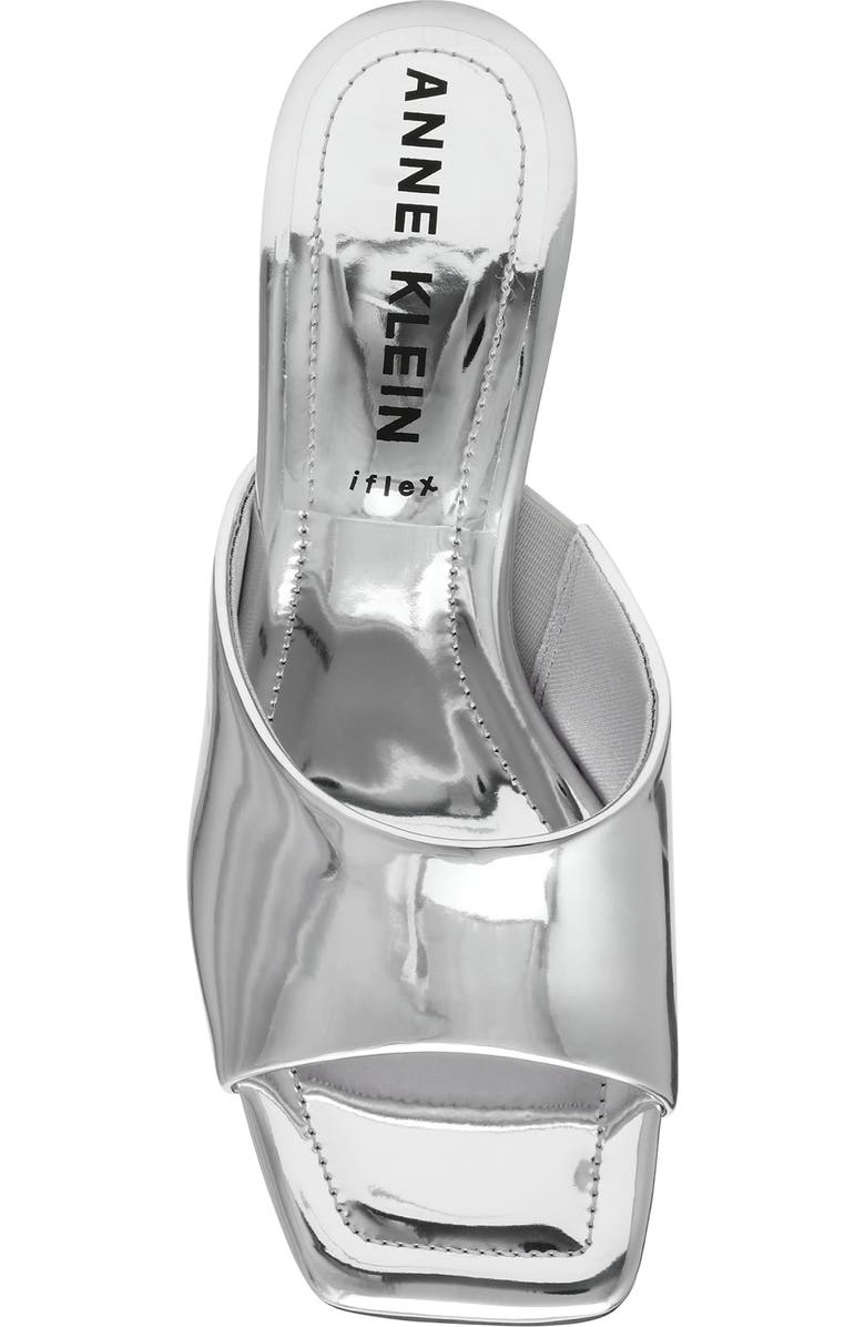 Anne Klein Jerilyn Slide Sandal, Alternate, color, Silver
