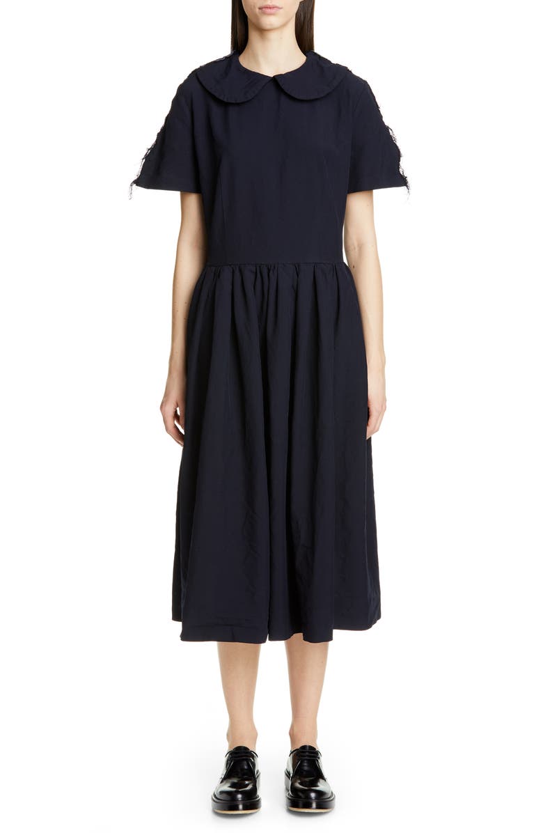 Comme des Garçons Peter Pan Collar Dress, Main, color,