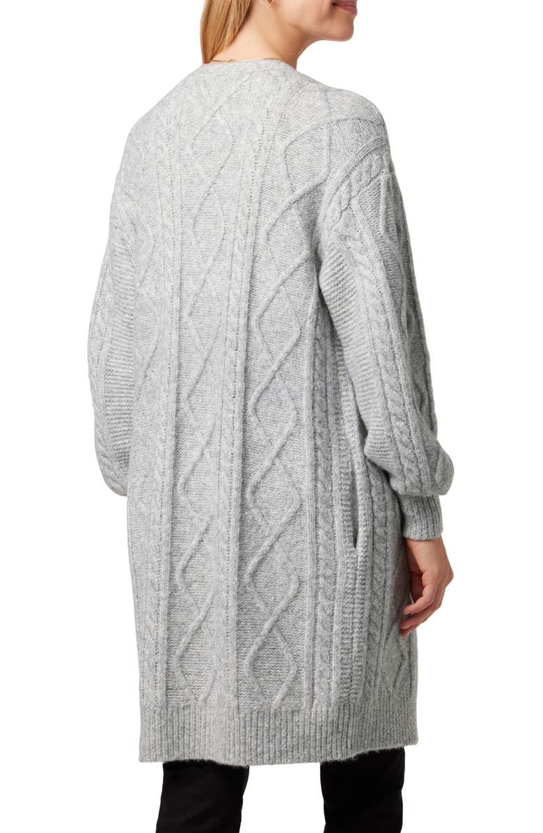 Joe's The Corrine Longline Cable Cardigan, Alternate, color, 