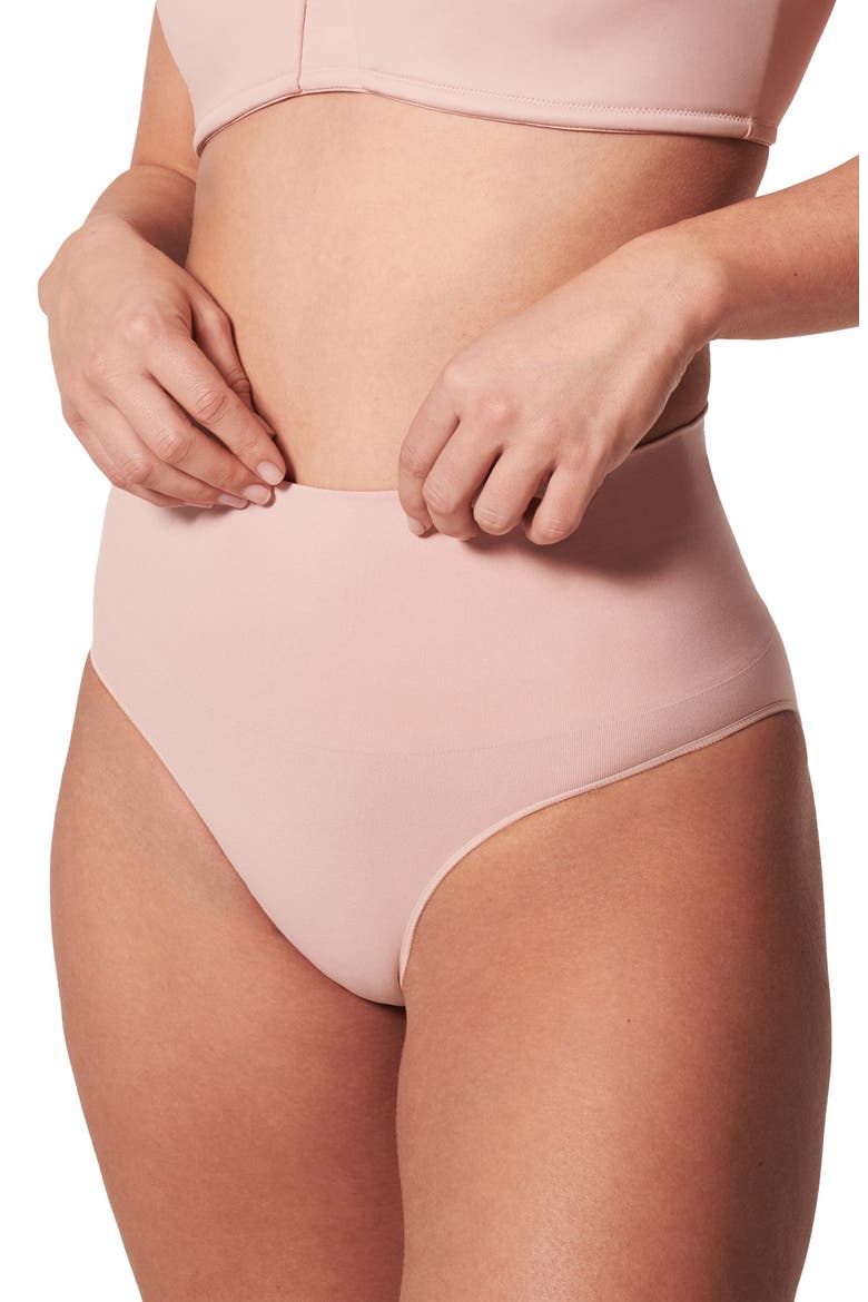 SPANXshape™ ExtraOrdinary Briefs, Main, color, VINTAGE ROSE