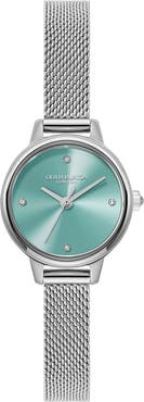 Olivia Burton Mini Classic Mesh Strap Watch, 23mm