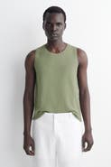 COS Bouclé-knit Tank Top