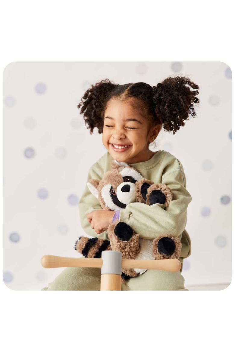 Raccoon Plush Toy, Alternate, color, Medium Brown