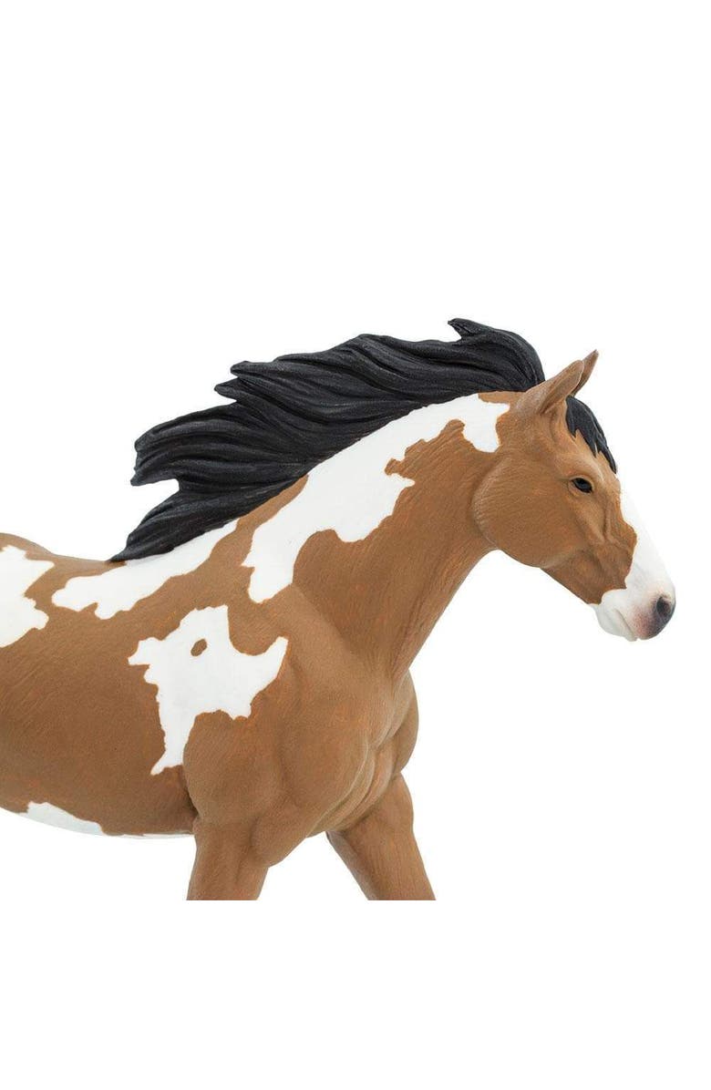 Safari Ltd. Pinto Mustang Stallion Horse Toy, Alternate, color, NO COLOR