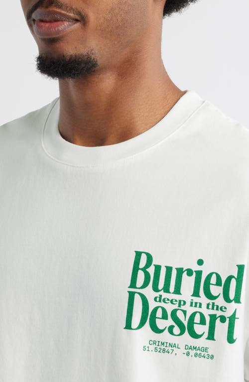 CRIMINAL DAMAGE CRIMINAL DAMAGE BURIED DEEP GRAPHIC T-SHIRT