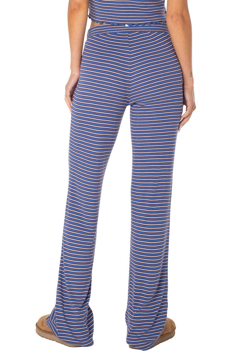 Summer Fling Rib Flare Pants, Alternate, color, DUTCH BLUE
