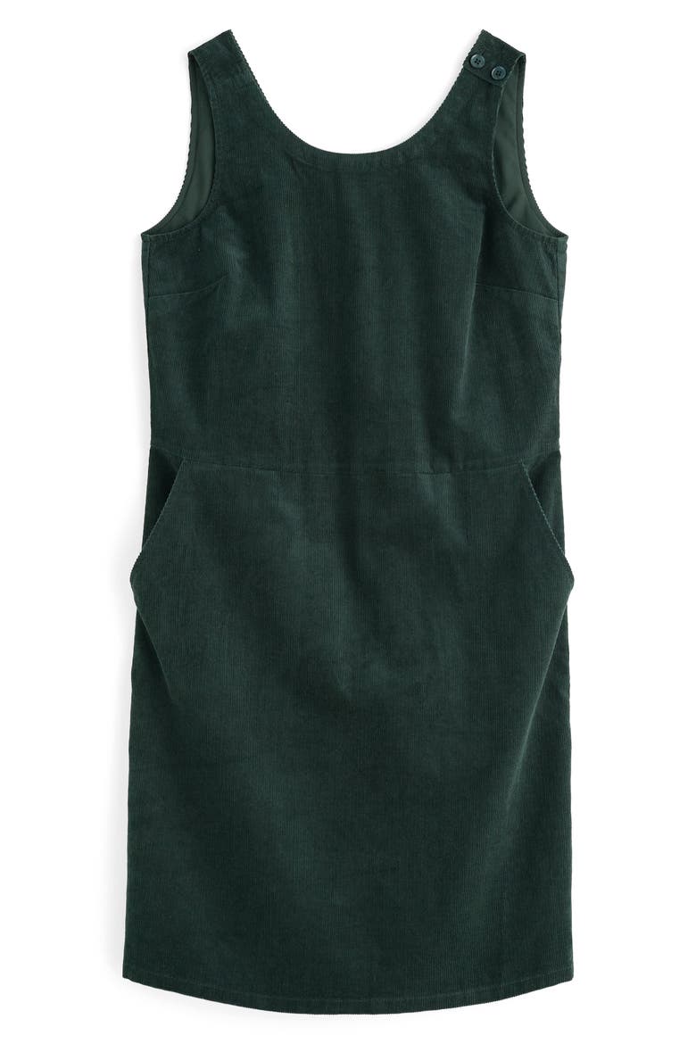 Salt Weave Corduroy Pinafore Dress, Alternate, color, COPPICE
