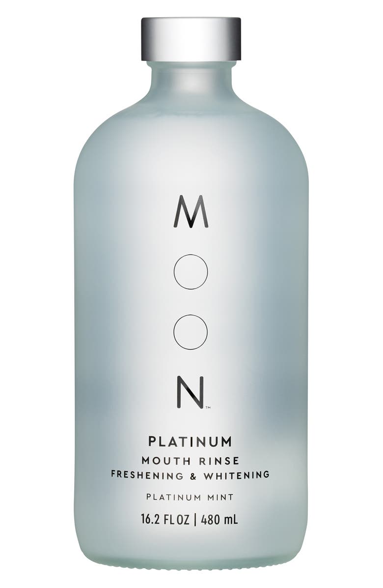 MOON Platinum Whitening Mouth Rinse, Main, color, 