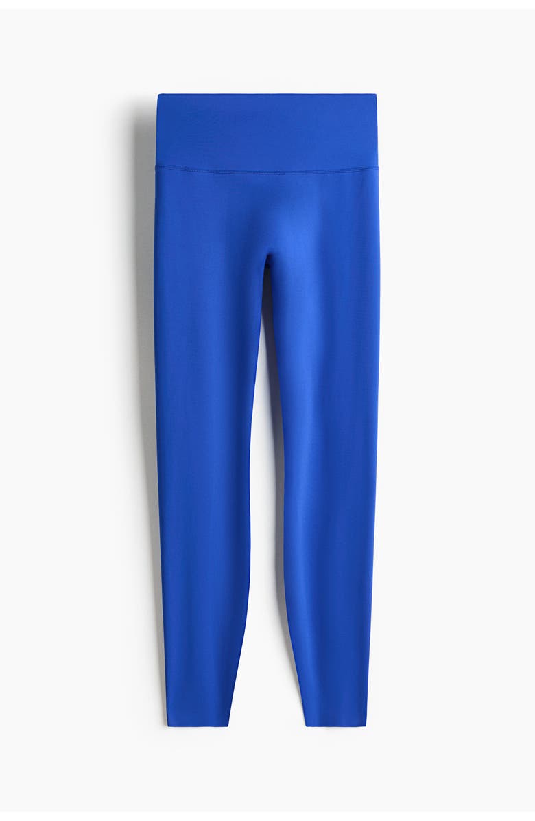 H&M Sculptmove high-waist leggings, Alternate, color, Cobalt Blue