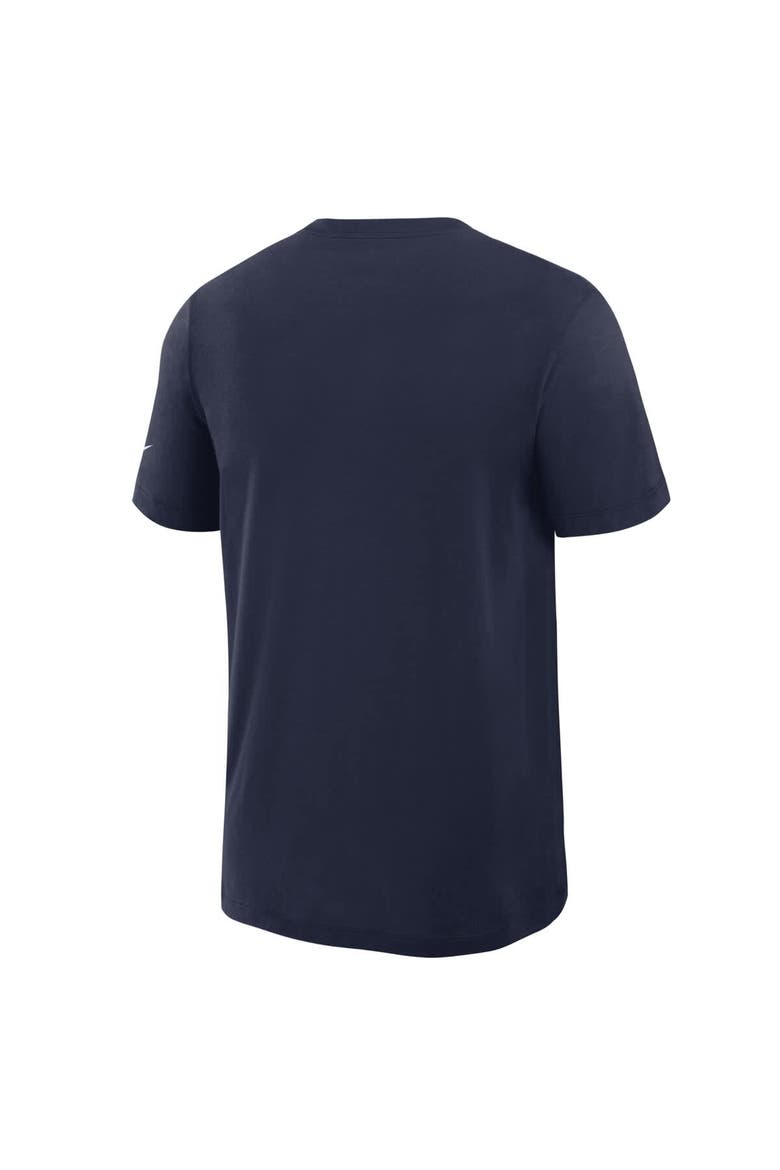 Men's Nike College Navy Seattle Seahawks Primetime Slub Dri-FIT T-Shirt, Alternate, color, College Navy