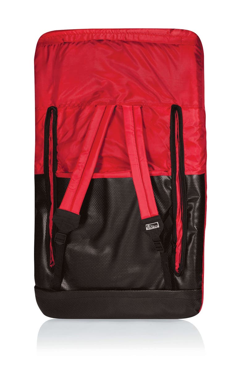 Picnic Time Ventura Portable Reclining Stadium Seat, Alternate, color, Red