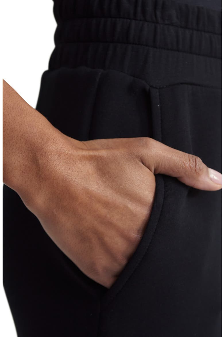 The Wide Leg 30-Inch Track Pants, Alternate, color, BLACK