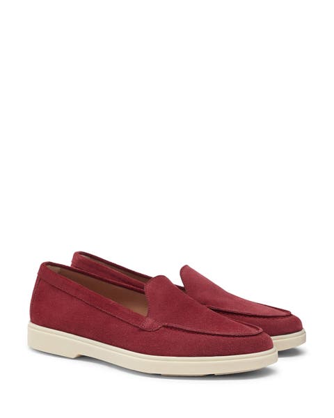 Women's suede loafer