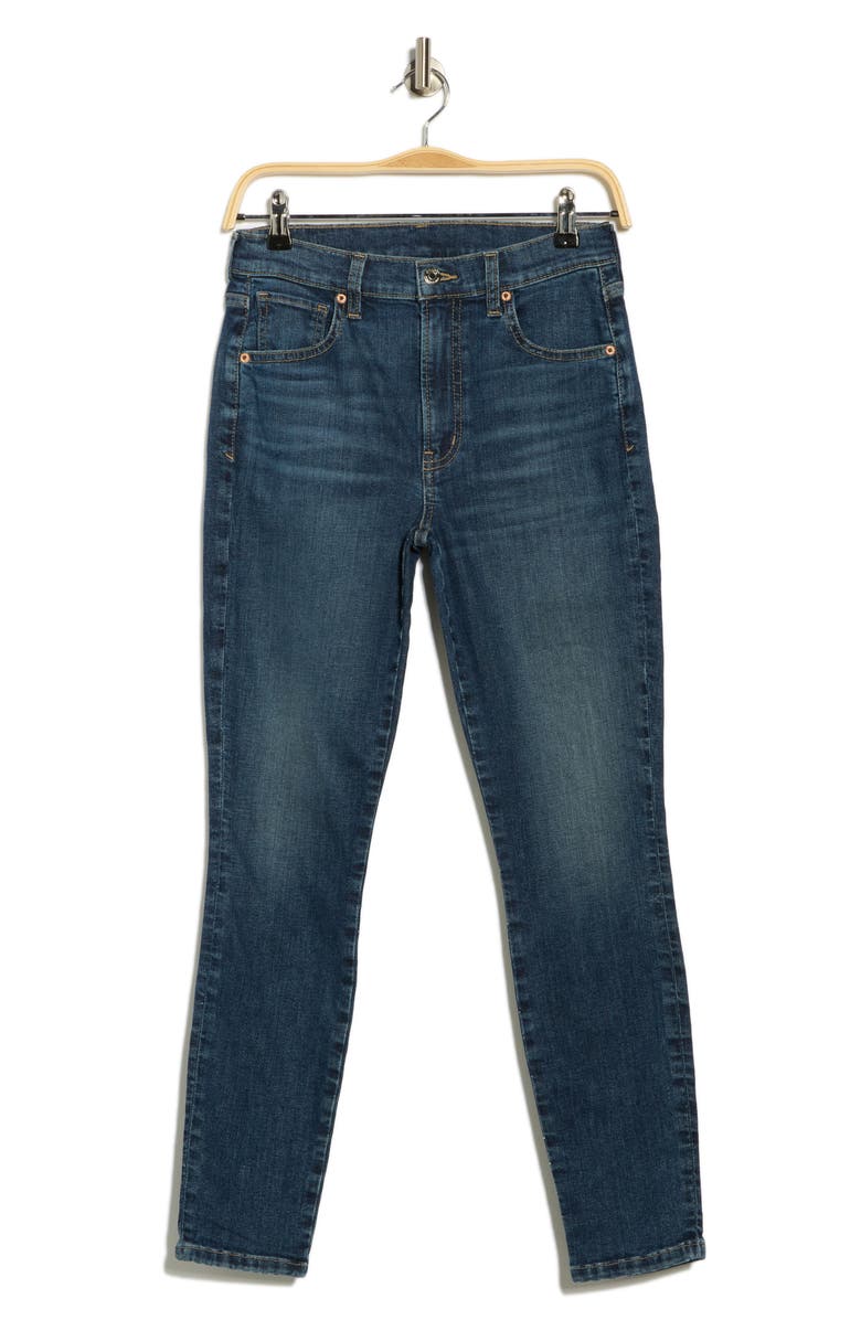 ÉTICA Giselle Mid Rise Skinny Jeans, Alternate, color, Chrome Diopside