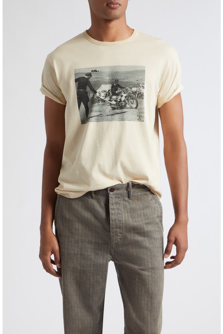 Graphic T-Shirt, Main, color, PAPER WHITE