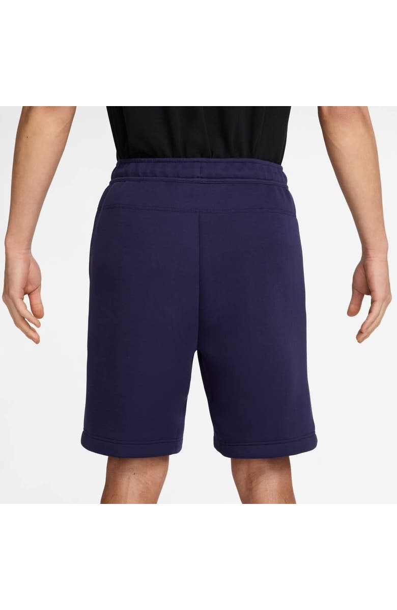 Nike Men's Nike  Purple Barcelona Tech Fleece Shorts, Alternate, color, Purple