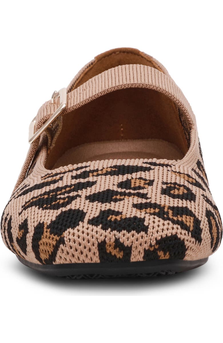 Anne Klein Mabel Mary Jane Flat, Alternate, color, Leopard