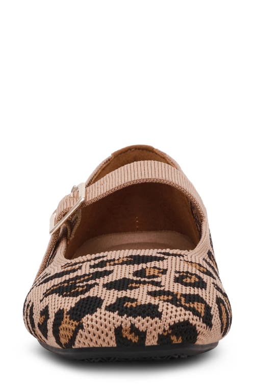 Anne Klein Mabel Mary Jane Flat In Brown