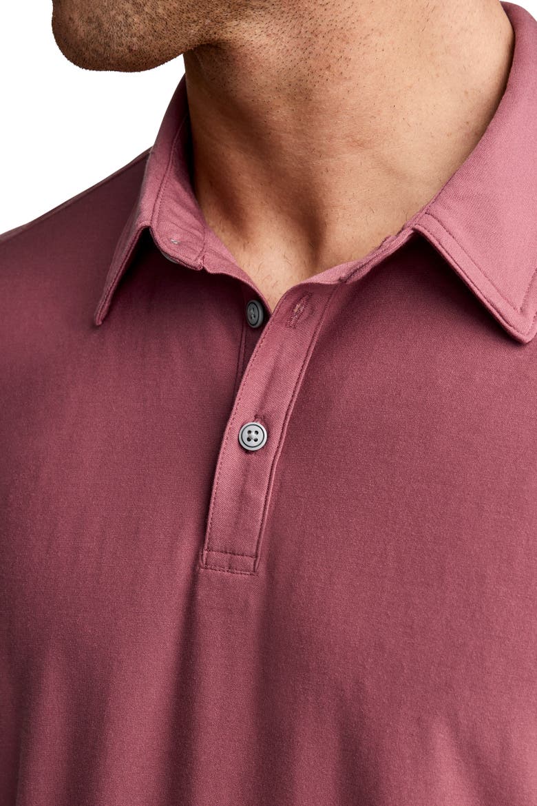 Mens EverActive Polo, Alternate, color, Dusty Mauve