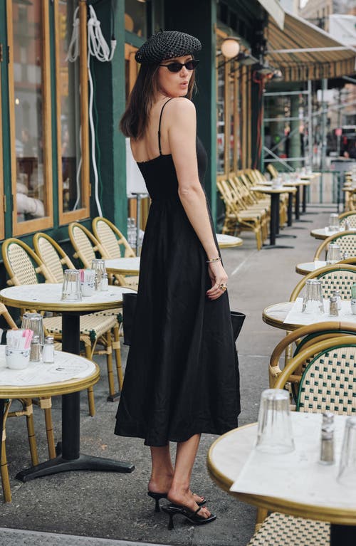 Wayf Josefina Linen Blend Dress
