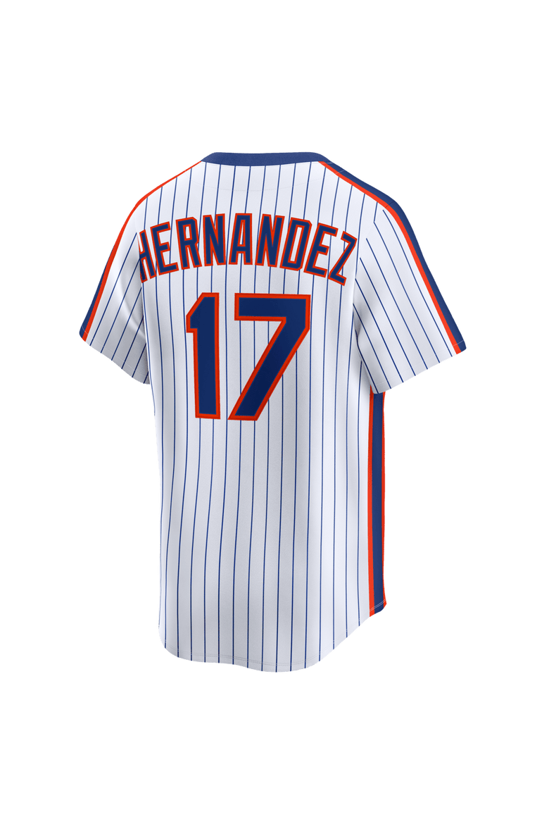 Men's Nike Keith Hernandez White New York Mets Cooperstown Collection Limited Jersey, Alternate, color, White