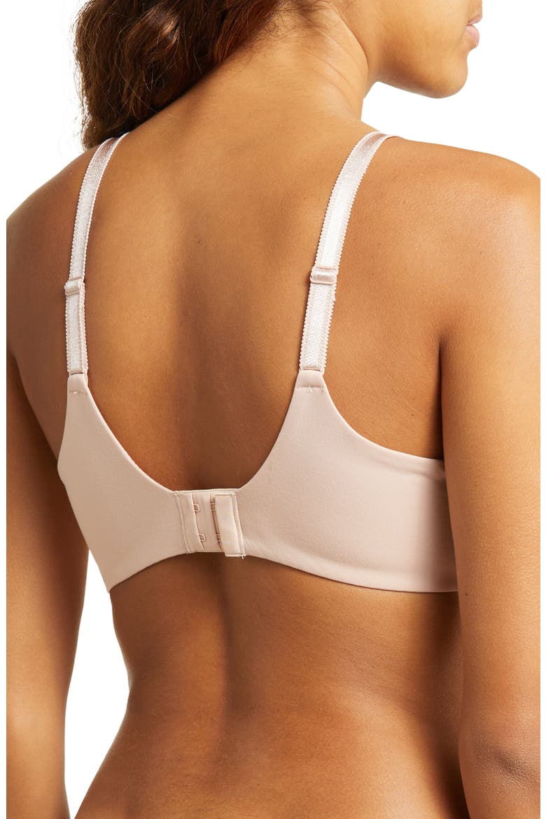 Norah Chic Underwire Bra, Alternate, color, ROSE