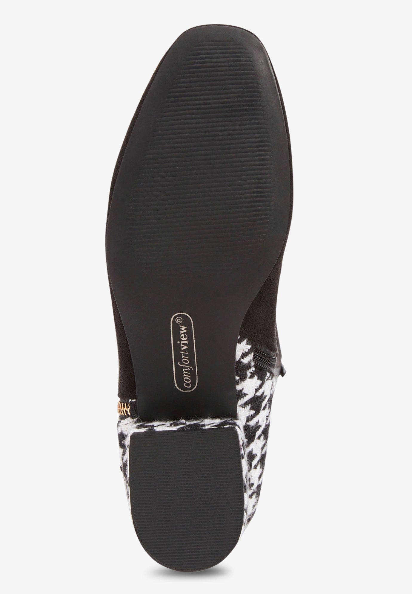 Comfortview The Emerald Tall Wide Calf Boot, Alternate, color, Houndstooth