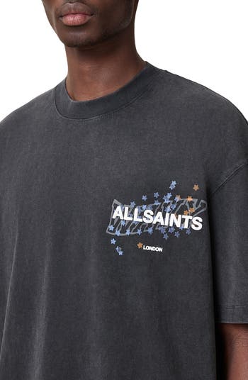 Wavy Short Sleeve Crewneck Graphic T-Shirt