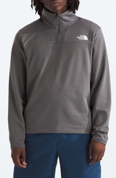 Cedar Trail Grid Fleece Quarter Zip Pullover
