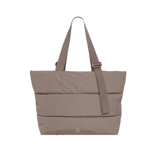 Got Bag Puffer Tote Bag In Oyster Monochrome