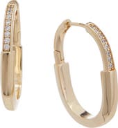 Juvell Cubic Zirconia Hoop Earrings