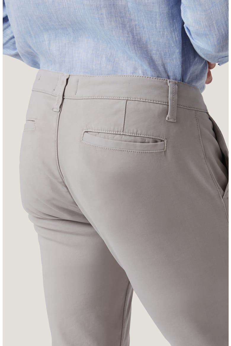 Verona Slim Straight Leg Chinos, Alternate, color, GREY HIGH FLYER