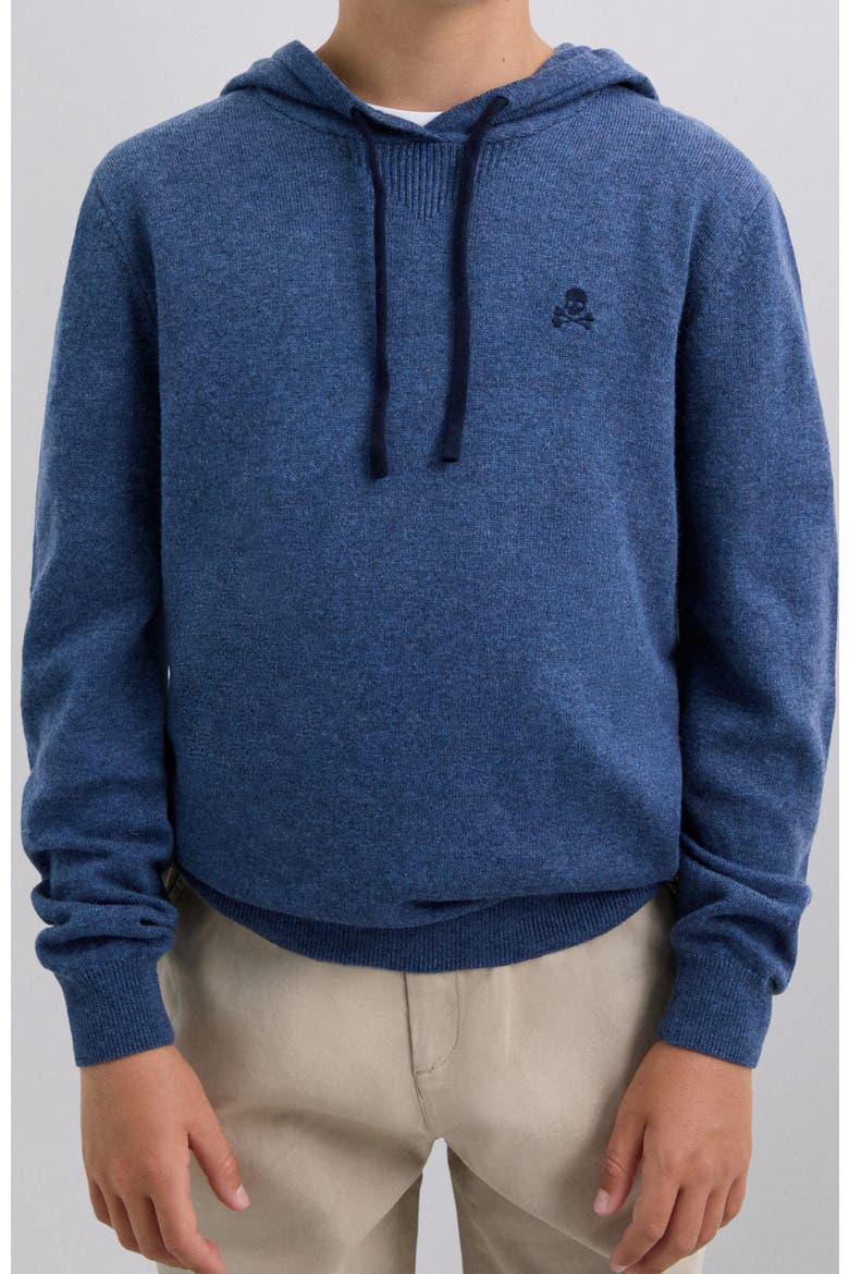 Hoodie Tricot Kids, Alternate, color, Blue
